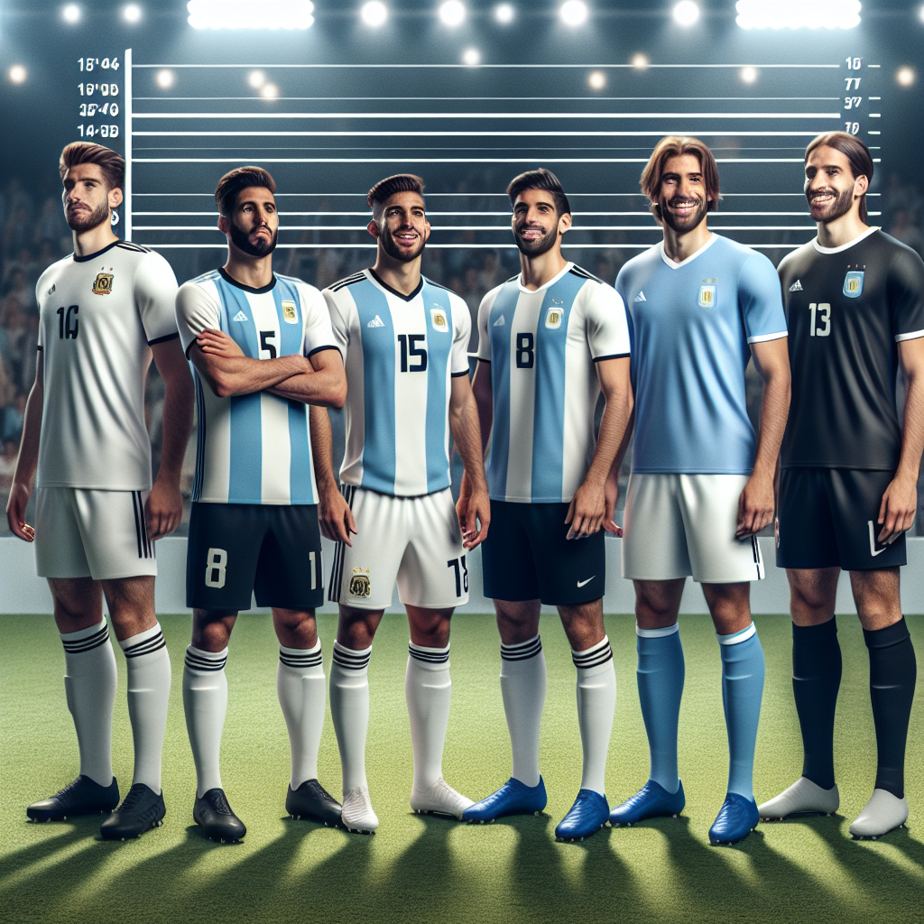 Ile wzrostu ma Messi? Porównujemy z innymi gwiazdami futbolu!