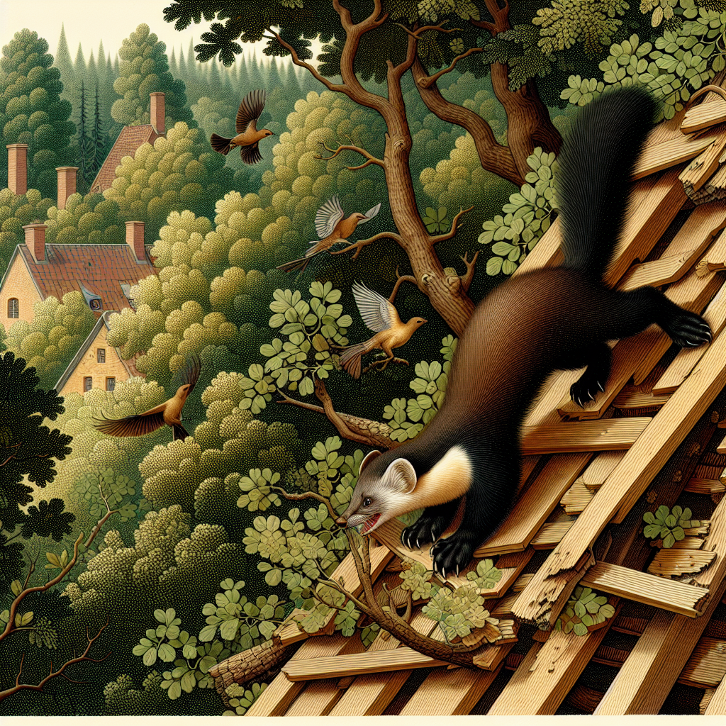 Dlaczego kuny gryzą elementy dachu?