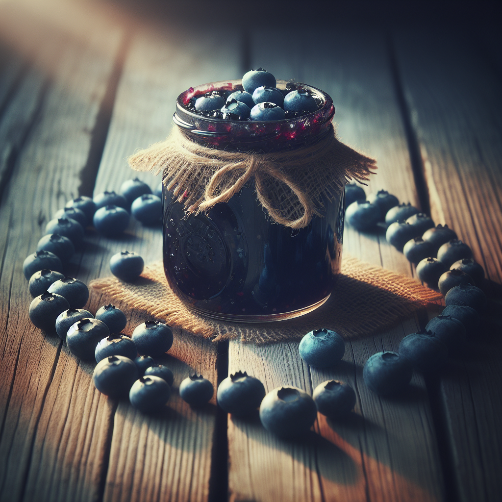 Dżem z borówki: smak lata w słoiczku